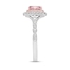 Thumbnail Image 3 of Previously Owned Neil Lane Morganite Engagement Ring 5/8 ct tw Round-cut Diamonds 14K Two-Tone Gold
