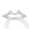 Thumbnail Image 1 of Previously Owned Neil Lane Diamond Wedding Band 1/4 ct tw Round-cut 14K White Gold