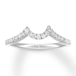 Previously Owned Neil Lane Diamond Wedding Band 1/4 ct tw Round-cut 14K White Gold