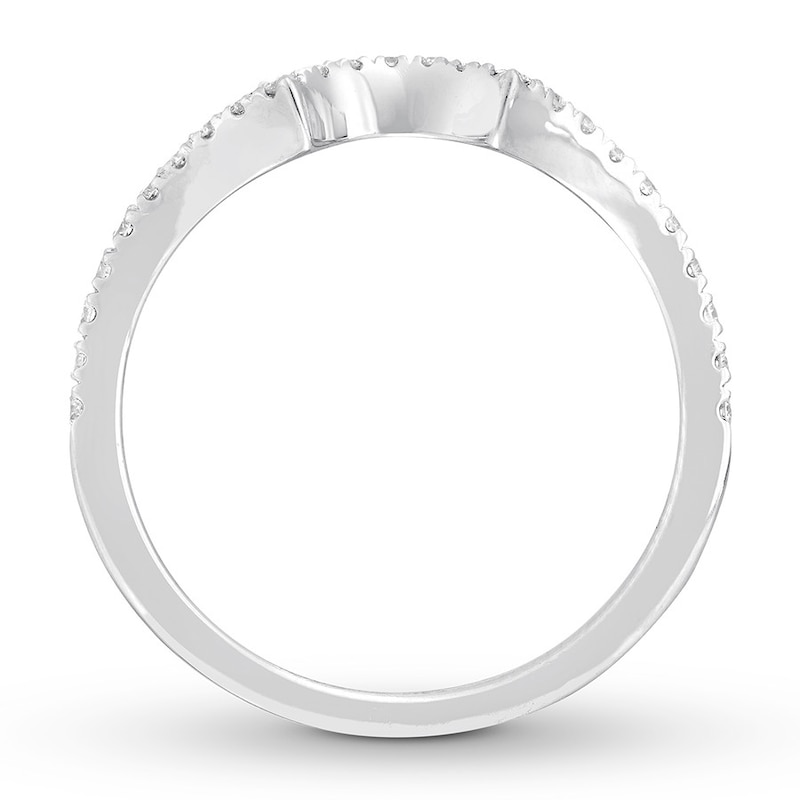 Main Image 2 of Previously Owned Neil Lane Diamond Wedding Band 1/4 ct tw Round-cut 14K White Gold