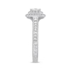 Thumbnail Image 2 of Previously Owned Neil Lane Engagement Ring 1-1/2 ct tw Princess & Round-cut Diamonds 14K White Gold