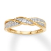 Thumbnail Image 0 of Previously Owned Diamond Anniversary Band 1/6 ct tw Round-cut 10K Yellow Gold