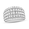Previously Owned Diamond Ring 2 ct tw Round-cut 10K White Gold