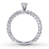 Thumbnail Image 2 of Previously Owned Diamond Ring Setting 5/8 ct tw Round-cut 14K White Gold