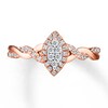 Thumbnail Image 4 of Previously Owned Diamond Ring 1/4 ct tw Round-cut 10K Two-Tone Gold