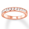 Thumbnail Image 1 of Previously Owned Diamond Anniversary Band 1/2 ct tw Round-cut 10K Rose Gold
