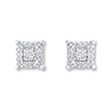 Thumbnail Image 2 of Previously Owned Diamond Earrings 1/10 Carat tw Round-cut Sterling Silver