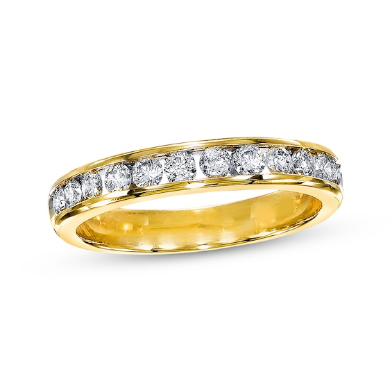Previously Owned Diamond Anniversary Band 1/2 ct tw Round-Cut 14K Yellow Gold