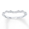 Thumbnail Image 0 of Previously Owned Diamond Wedding Band 1/8 ct tw Round-cut 14K White Gold