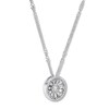 Thumbnail Image 3 of Previously Owned Emmy London Diamond Necklace 1/6 ct tw Sterling Silver 20&quot;