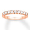 Thumbnail Image 0 of Previously Owned Diamond Band 1/2 ct tw Round-cut 14K Rose Gold