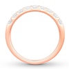 Thumbnail Image 1 of Previously Owned Diamond Band 1/2 ct tw Round-cut 14K Rose Gold