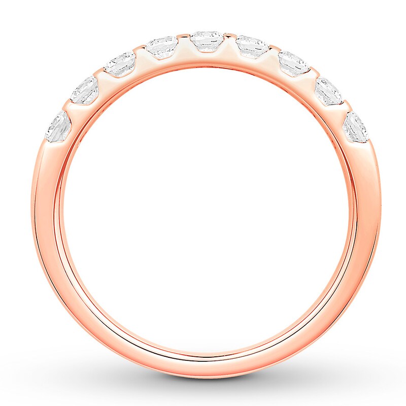 Previously Owned Diamond Band 1/2 ct tw Round-cut 14K Rose Gold
