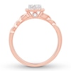 Thumbnail Image 1 of Previously Owned Diamond Fashion Ring 1/2 Carat tw 10K Two-Tone Gold