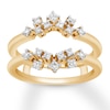 Thumbnail Image 0 of Previously Owned Diamond Enhancer Ring 1/3 ct tw Round-cut 14K Yellow Gold