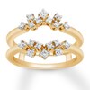 Thumbnail Image 1 of Previously Owned Diamond Enhancer Ring 1/3 ct tw Round-cut 14K Yellow Gold