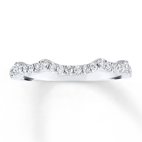 Previously Owned Diamond Wedding Band 1/4 ct tw Round-cut 14K White Gold
