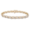 Thumbnail Image 1 of Previously Owned Diamond Bracelet 1 ct tw Round-cut 10K Yellow Gold