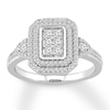 Thumbnail Image 1 of Previously Owned Diamond Ring 1/2 ct tw Round-cut 10K White Gold