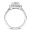 Thumbnail Image 3 of Previously Owned Diamond Engagement Ring 1-3/8 ct tw Round-cut 14K White Gold