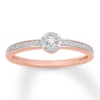 Thumbnail Image 0 of Previously Owned Diamond Ring 1/10 ct tw Round-cut 10K Rose Gold