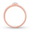 Thumbnail Image 1 of Previously Owned Diamond Ring 1/10 ct tw Round-cut 10K Rose Gold