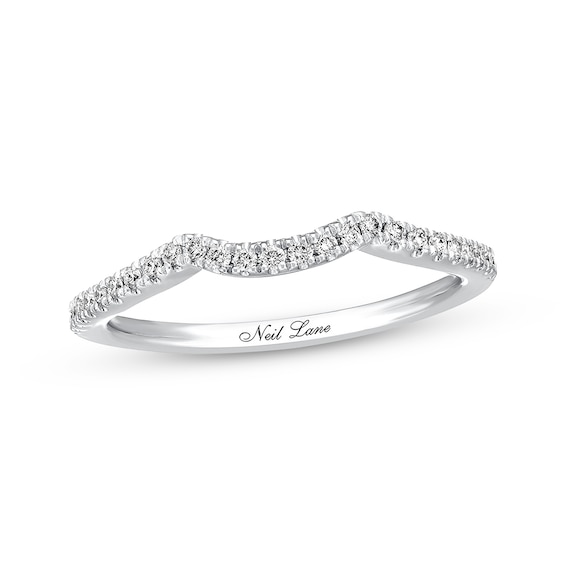 Previously Owned Neil Lane Wedding Band 1/ ct tw Round-cut Diamonds 14K White Gold