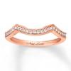 Previously Owned Neil Lane Wedding Band 1/8 ct tw Round-cut Diamonds 14K Rose Gold