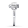 Thumbnail Image 3 of Previously Owned Diamond Ring 5/8 ct tw Princess-Cut 14K White Gold Size 10.5