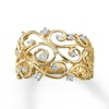 Thumbnail Image 0 of Previously Owned Diamond Ring 1/4 ct tw Round-cut 10K Yellow Gold - Size 13