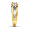 Thumbnail Image 3 of Previously Owned Men's Wedding Diamond Band 1/2 ct tw Round-cut 14K Yellow Gold Size 13.5
