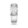Previously Owned Men's Band 1/2 ct tw Round-cut Diamonds 10K White Gold