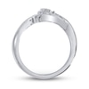 Thumbnail Image 2 of Previously Owned Diamond Ring 1/5 ct tw Round-cut Sterling Silver - Size 9.25