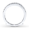 Thumbnail Image 1 of Previously Owned Enhancer Ring 1/4 ct tw Diamonds 14K White Gold - Size 10.25