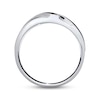 Thumbnail Image 2 of Previously Owned Diamond Men's Band 1/4 ct tw Round-cut 10K White Gold - Size 7