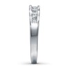 Thumbnail Image 3 of Previously Owned Diamond Band 1/2 ct tw Princess-cut 14K White Gold - Size 4.5