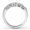 Thumbnail Image 2 of Previously Owned Diamond Anniversary Band 1 ct tw Round-cut 14K White Gold - Size 10