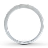 Thumbnail Image 2 of Previously Owned Diamond Anniversary Ring 1/20 ct tw Round-cut 10K White Gold - Size 9.75