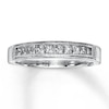 Thumbnail Image 1 of Previously Owned Diamond Band 3/4 ct tw Princess-cut 14K White Gold Size 4.25
