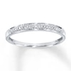 Previously Owned Diamond Accent Anniversary Band 10K White Gold