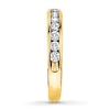 Thumbnail Image 3 of Previously Owned Diamond Anniversary Band 1/2 ct tw Round-cut 10K Yellow Gold Size 9.75