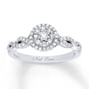 Previously Owned Neil Lane Ring 3/8 ct tw Round-cut Diamonds 14K White Gold