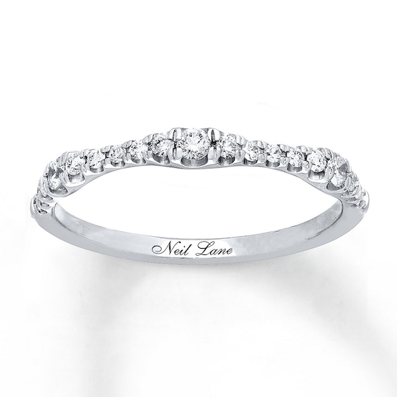 Previously Owned Neil Lane Diamond Anniversary Band 1/4 ct tw Round-cut 14K White Gold 4