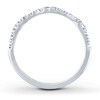 Thumbnail Image 1 of Previously Owned Neil Lane Diamond Anniversary Band 1/4 ct tw Round-cut 14K White Gold - Size 4