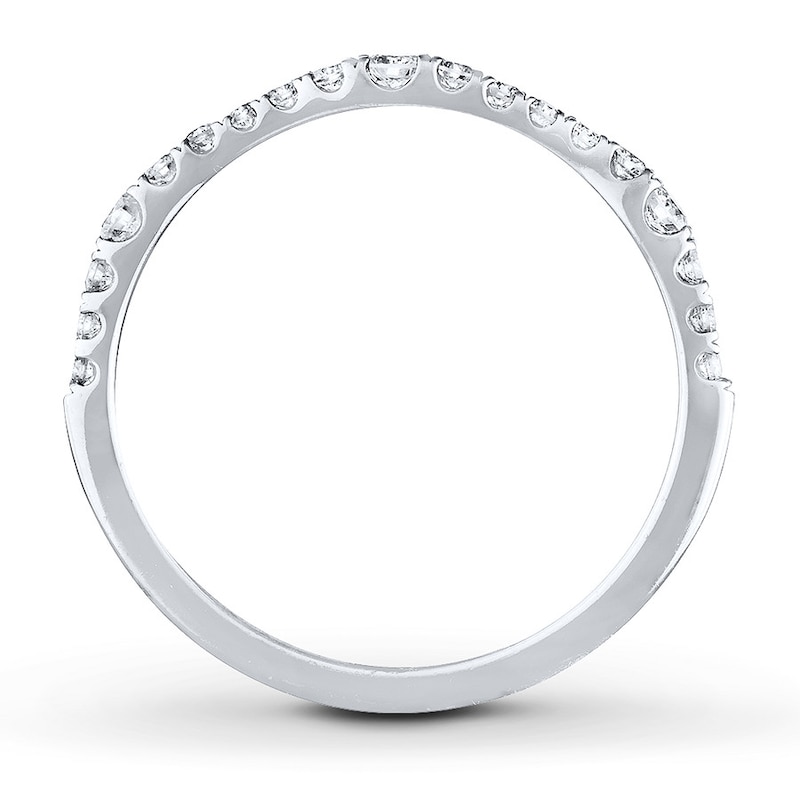 Main Image 2 of Previously Owned Neil Lane Diamond Anniversary Band 1/4 ct tw Round-cut 14K White Gold - Size 4