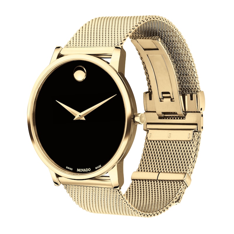 Main Image 2 of Previously Owned Movado Museum Classic Men's Stainless Steel Watch 0607396
