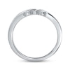 Thumbnail Image 2 of Previously Owned Diamond Wedding Band 1/5 ct tw Princess-cut 14K White Gold - Size 4