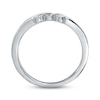 Thumbnail Image 1 of Previously Owned Diamond Wedding Band 1/5 ct tw Princess-cut 14K White Gold - Size 4