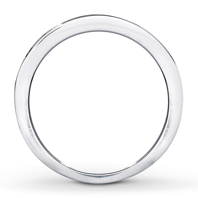Previously Owned Diamond Wedding Band 1/5 ct tw Princess-cut 14K White Gold - Size 10