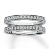 Thumbnail Image 0 of Previously Owned Diamond Wedding Bands 1/3 ct tw Round-cut 14K White Gold - Size 11